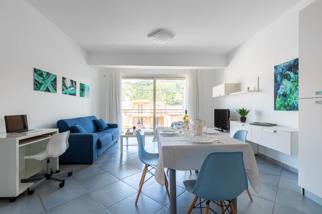 Terraces D'Orlando - Family Apartments With Sea View And Pool Капо-д'Орландо Экстерьер фото
